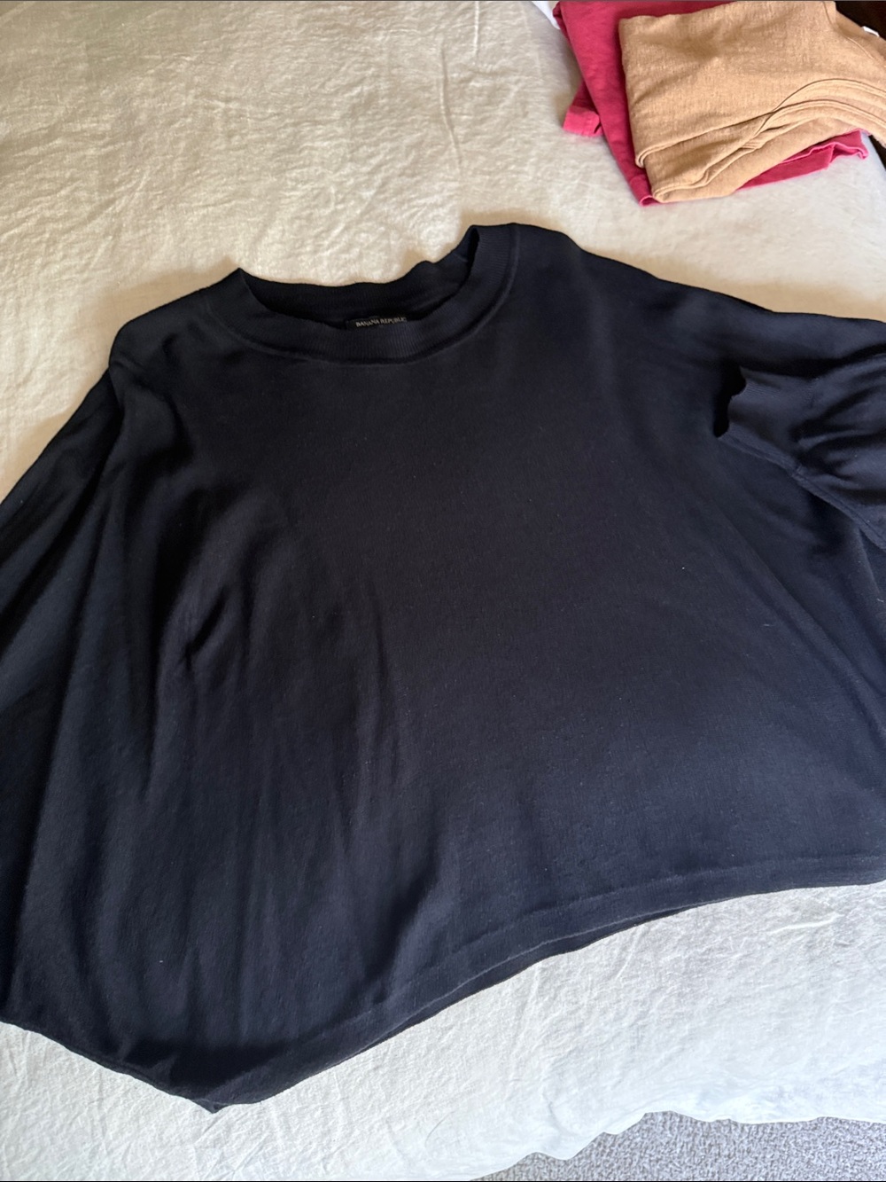 Banana Republic cotton blend batwing sweater